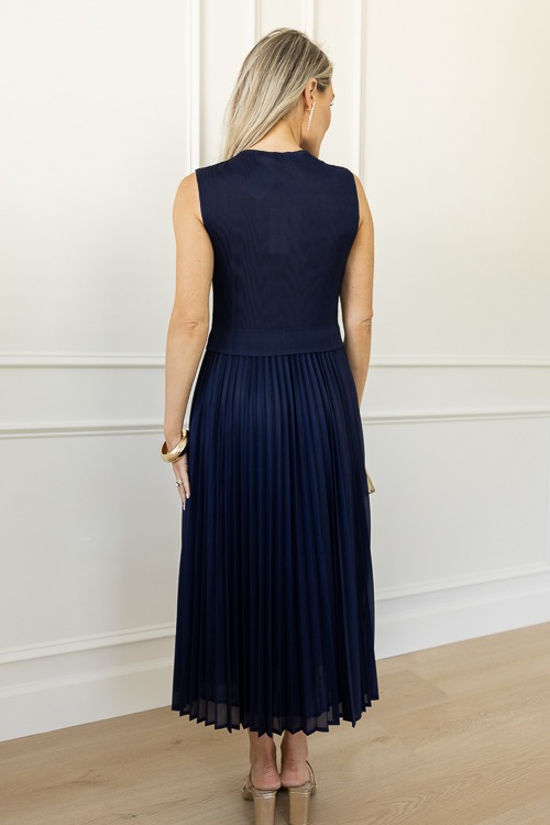 Pleated Contrast Midi, Navy - 0710-119.jpg