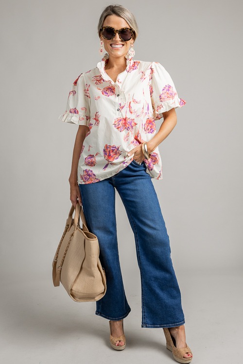 Arlo Floral Top, Cream - 0710-131.jpg