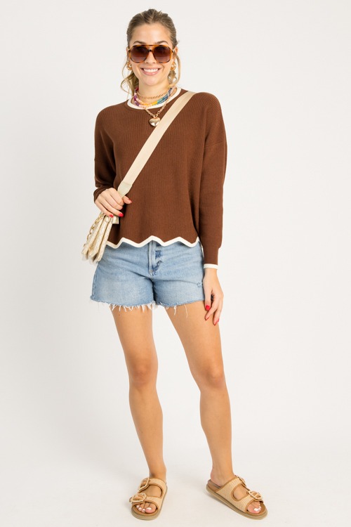 Two-Tone Wavy Hem Sweater, Brow - 0710-136.jpg