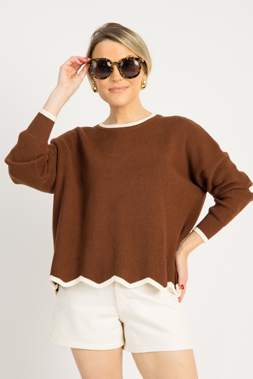 Two-Tone Wavy Hem Sweater, Brow - 0710-140.jpg