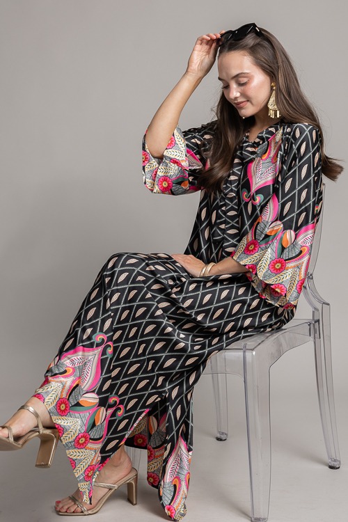 Look Of Luxe Caftan, Black - 0710-182h.jpg