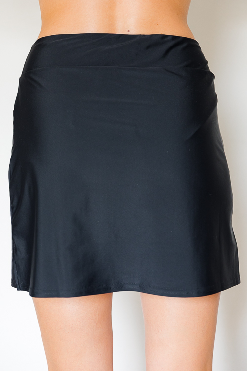 Liquid Heaven Tennis Skort, Black
