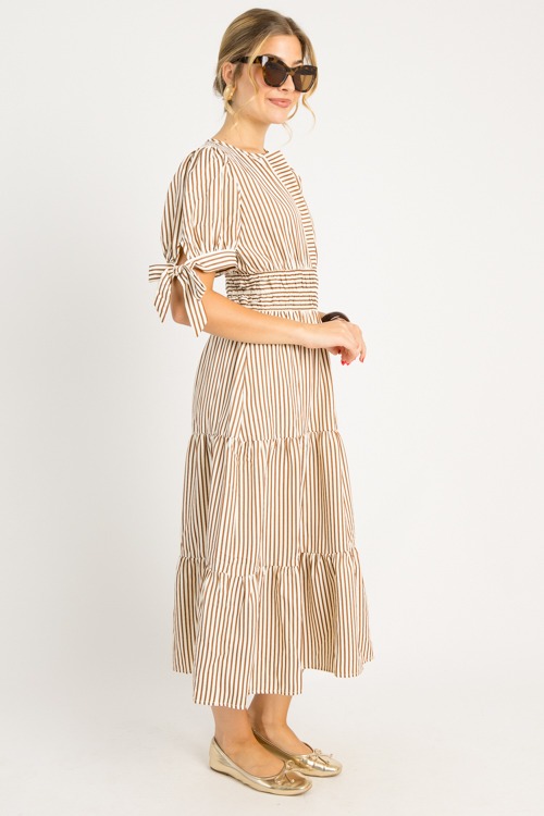 Tie Sleeve Stripe Midi, Mocha - 0710-27.jpg