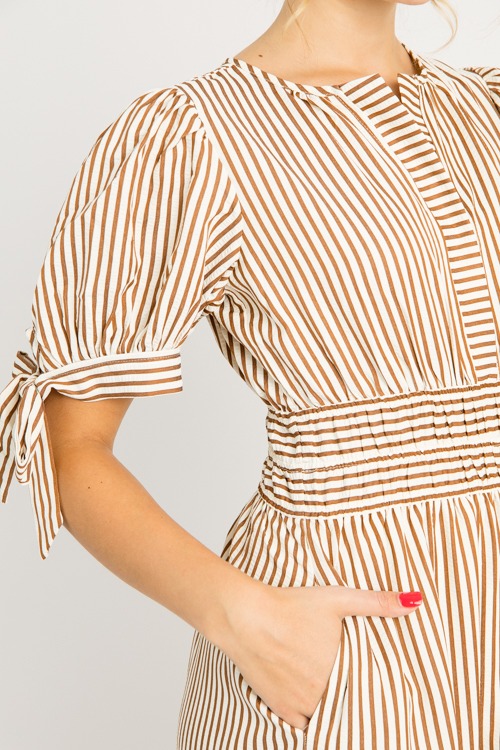 Tie Sleeve Stripe Midi, Mocha - 0710-29.jpg