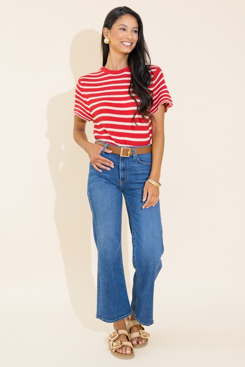 Striped Button Sweater, Red Taupe - 0711-124.jpg