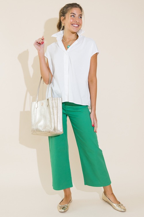 Boxy Button Down Blouse, White - 0711-163.jpg