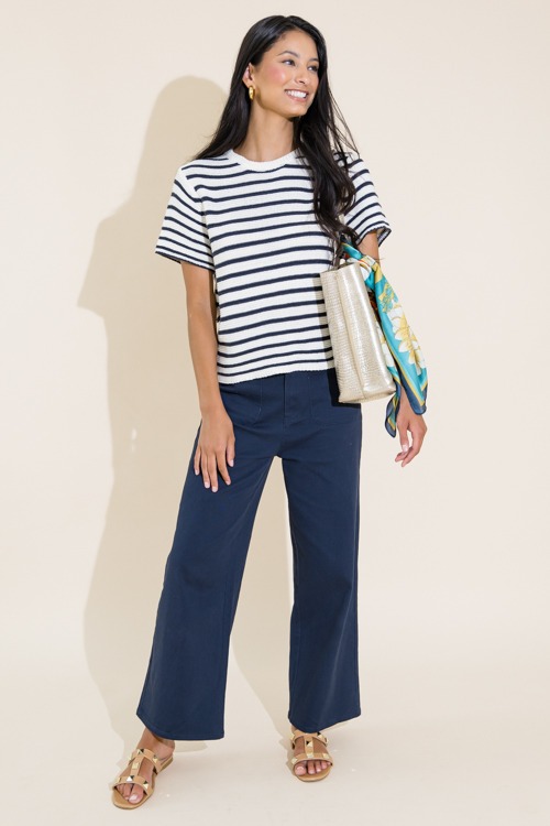 Striped Button Sweater, Cream Navy - 0711-200.jpg