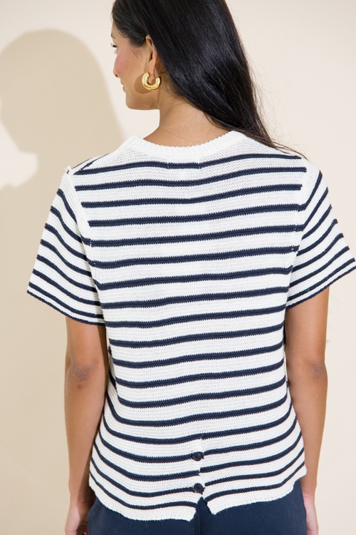 Striped Button Sweater, Cream Navy - 0711-202.jpg