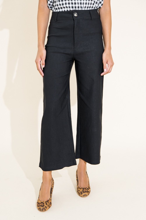 Comfort Stretch Pants, Black