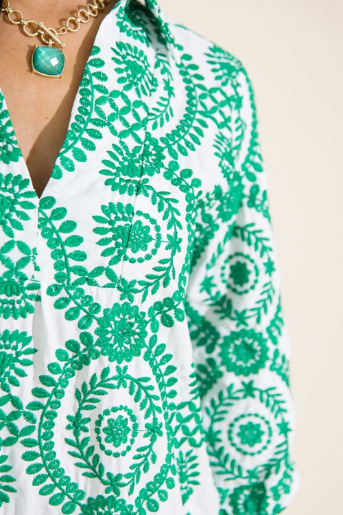 Gemma Stone Necklace, Lt. Green - 0711-375.jpg
