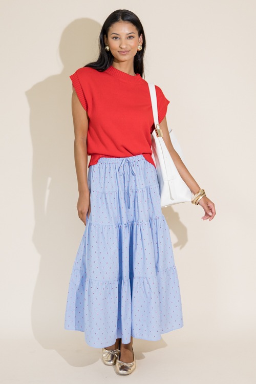 Gingham Dot Maxi Skirt - 0711-390.jpg