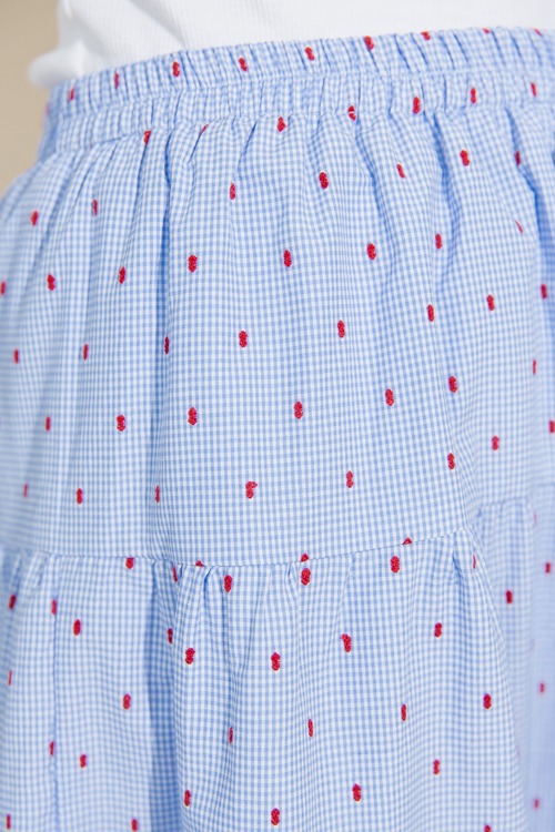 Gingham Dot Maxi Skirt - 0711-397.jpg