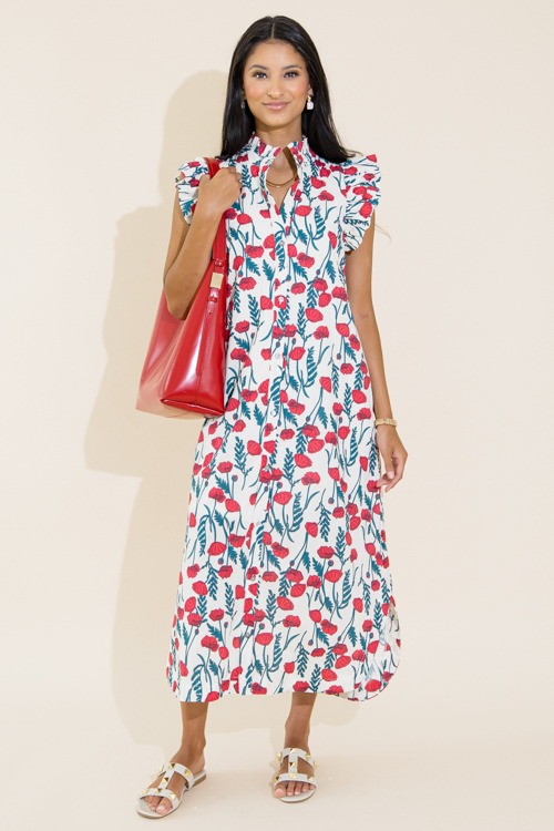 Blair Bloom Maxi, Cream