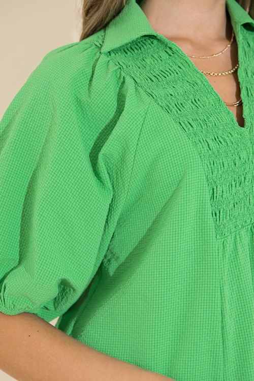 Carla Collared Blouse, Apple Green - 0711-82.jpg
