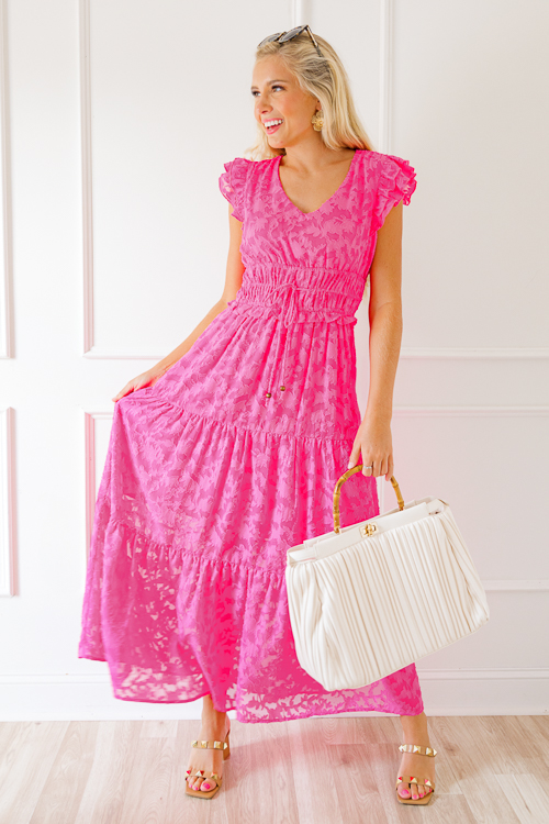 Beautiful Texture Maxi, Magenta