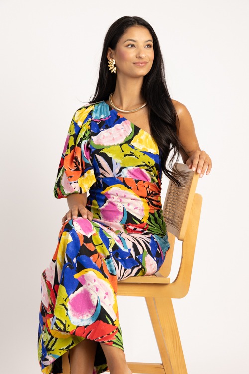 Cabana Crush Maxi, Black Multi
