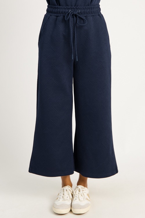 Textured Half Zip Set, Navy - 0714-61h.jpg