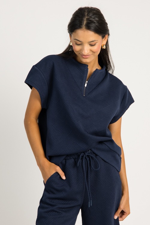 Textured Half Zip Set, Navy - 0714-62.jpg