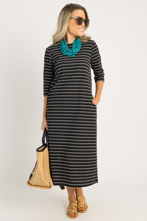 Classic Stripe Knit Midi, Black - 0716-12p.jpg