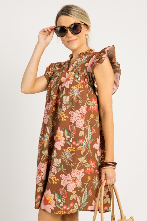 Marlene Floral Dress, Pink/Brow - 0716-24.jpg