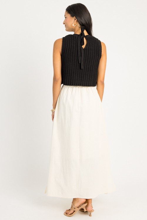 Layered Twofer Maxi, Black/Cream - 0716-50.jpg