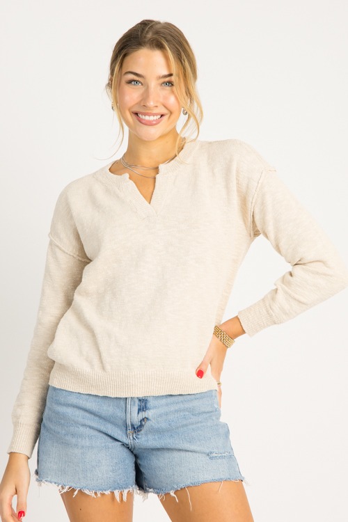 Notch Neck Sweater, Natural - 0717-22.jpg