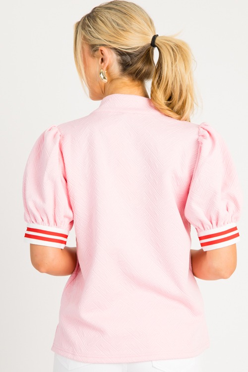 Textured Stripe Accent Top, Pin - 0718-21.jpg