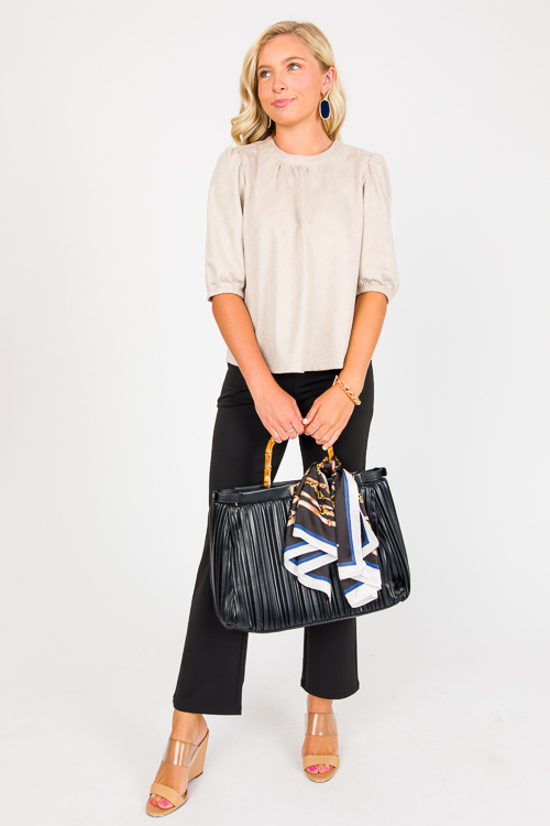 Tailored Stretch Trousers, Black