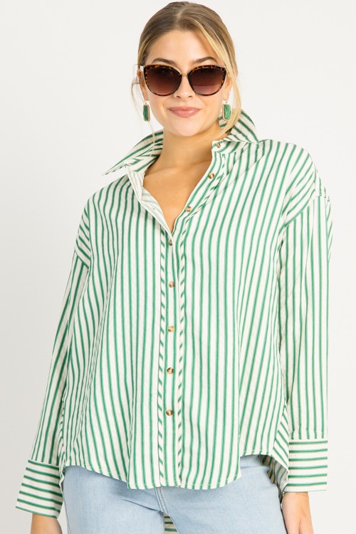 Riley Striped Shirt, Green - 0721-22.jpg