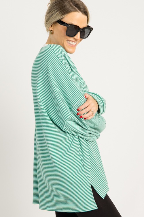 Snuggle Stripe Pullover, Green - 0721-72.jpg