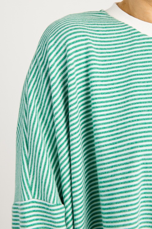Snuggle Stripe Pullover, Green - 0721-74.jpg