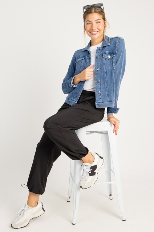 In A Cinch Pants, Black