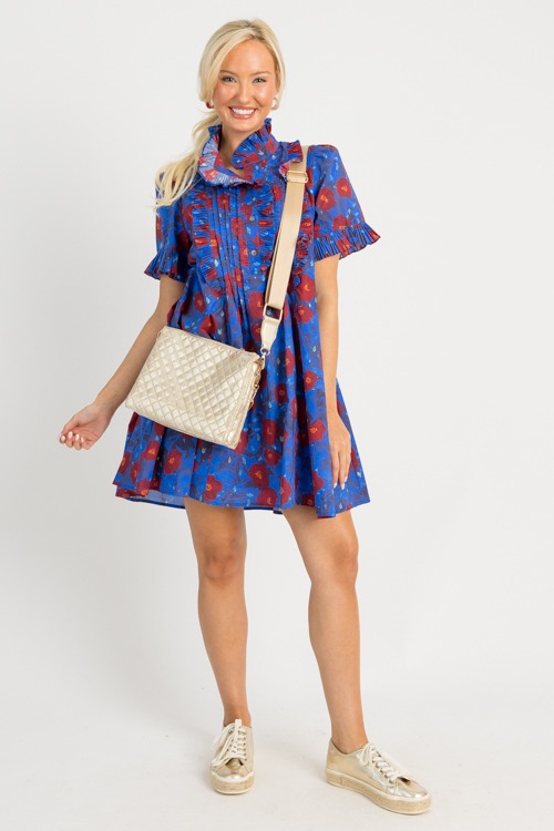 Floral Frilled Pleats Dress, Mi - 0722-115h.jpg
