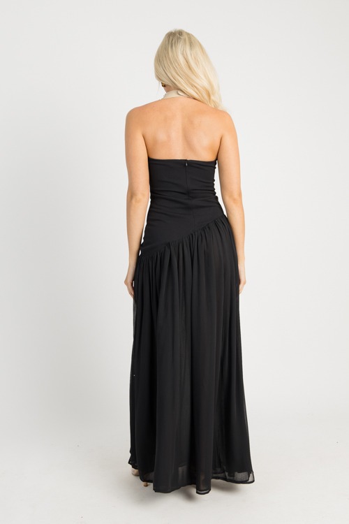 Jolie Strapless Maxi, Black - 0722-4.jpg