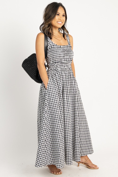 Laura Gingham Maxi, Black - 0723-2h.jpg