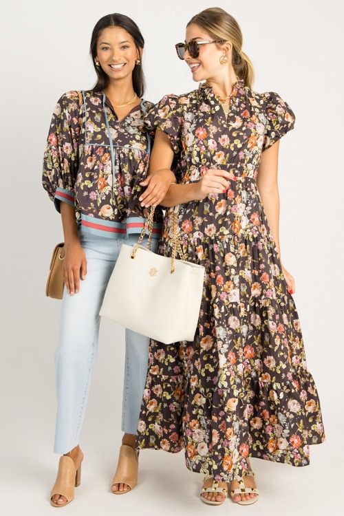 Luna Floral Top, Chocolate - 0723-50h.jpg