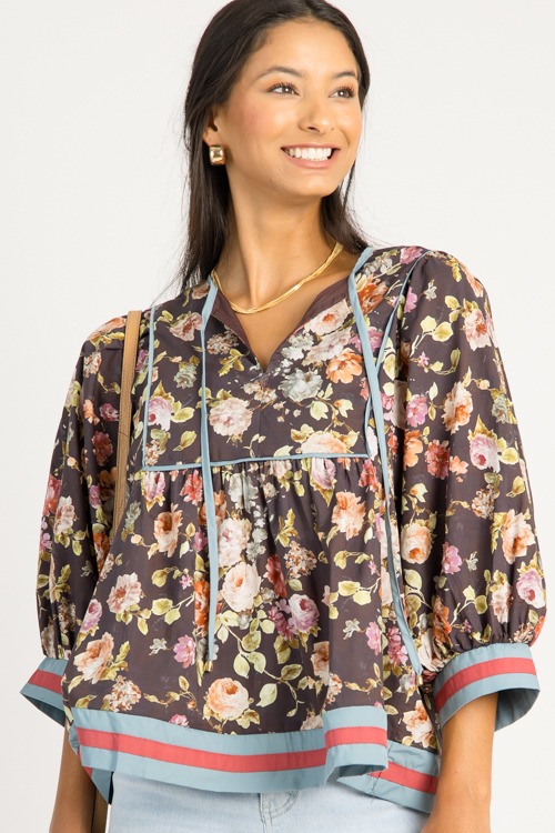 Luna Floral Top, Chocolate - 0723-52.jpg