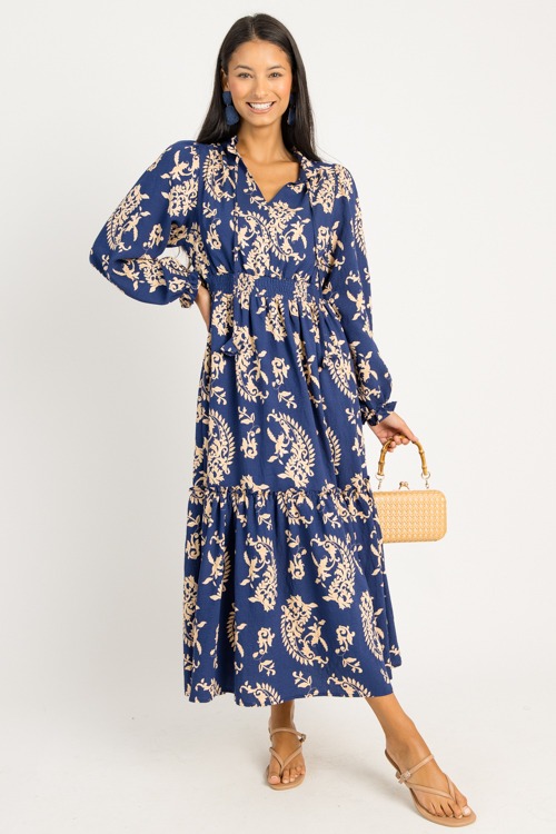 Elsie Printed Maxi, Navy - 0724-60.jpg