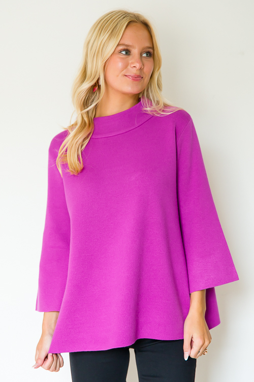 Audrey Sweater, Magenta