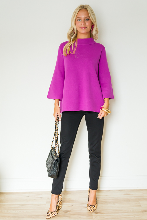 Audrey Sweater, Magenta