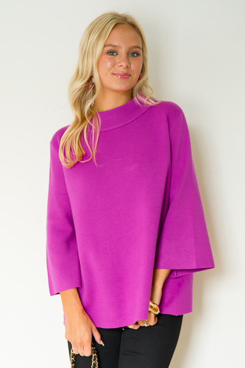 Audrey Sweater, Magenta
