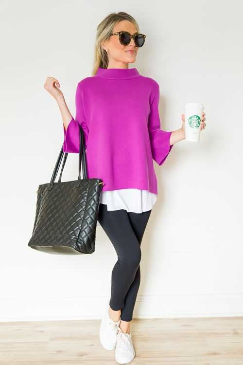 Audrey Sweater, Magenta