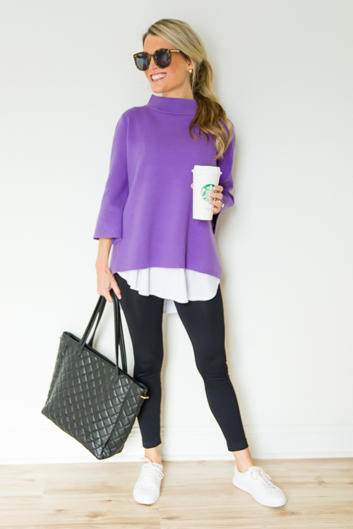 Audrey Sweater, Royal Purple