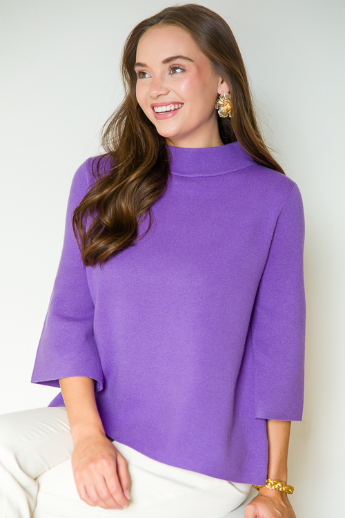 Audrey Sweater, Royal Purple