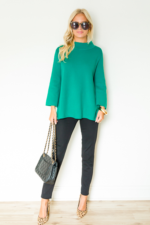 Audrey Sweater, Emerald Green