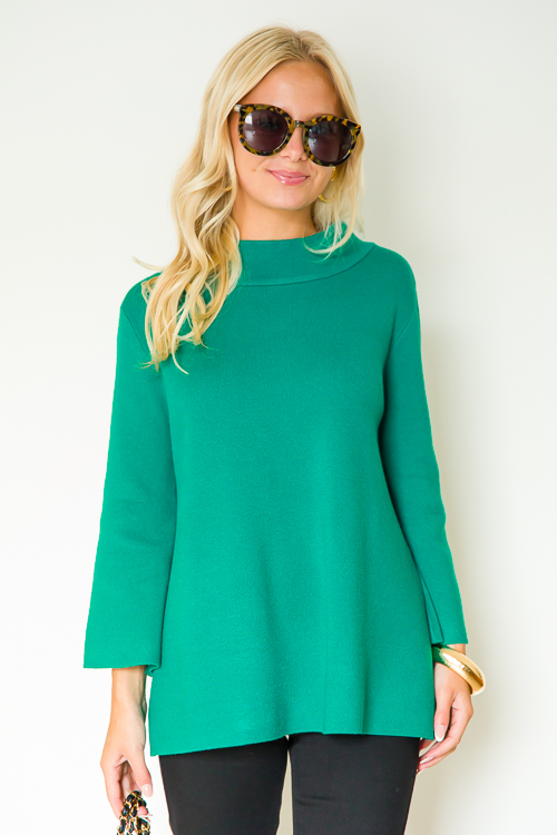 Audrey Sweater, Emerald Green