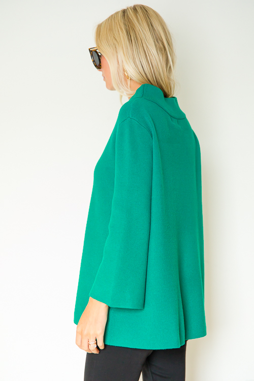 Audrey Sweater, Emerald Green