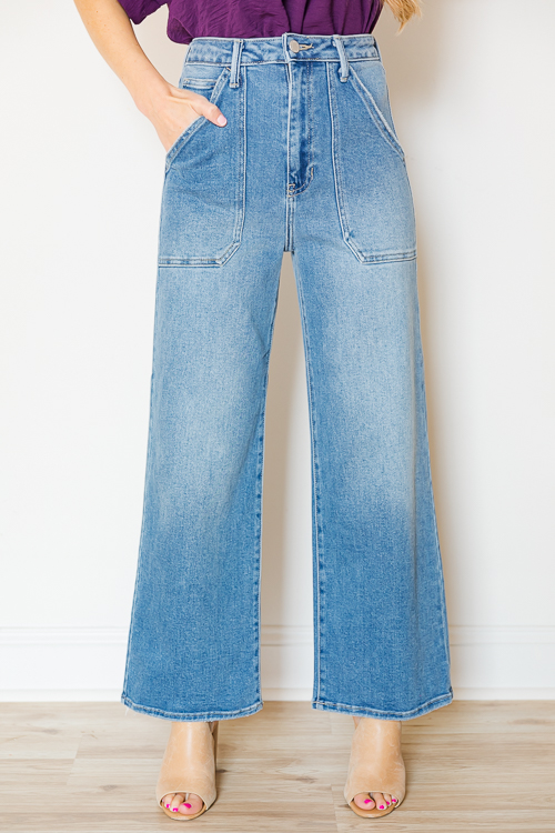 Cargo Pocket Jeans, Medium