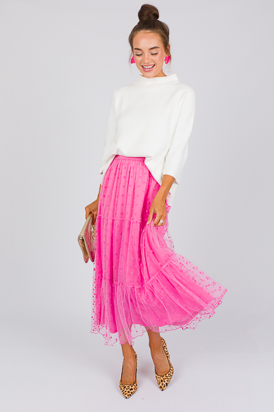 Fuschia skirt hotsell