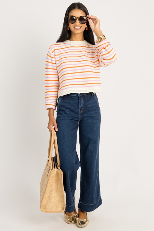 Mixed Stripe Sweater, Cream/Pin - 0728-1p.jpg